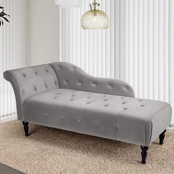 Charlton Home® Chaise Lounges Indoor Lounge Sofa (Grey A) Wayfair Canada